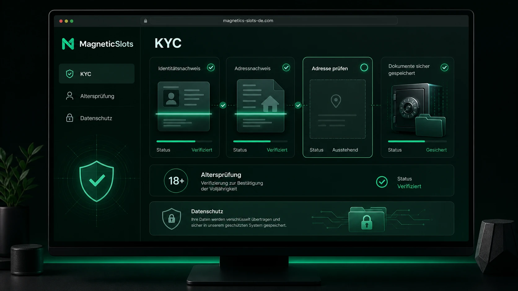 KYC, Altersprüfung und Datenschutz im Konto